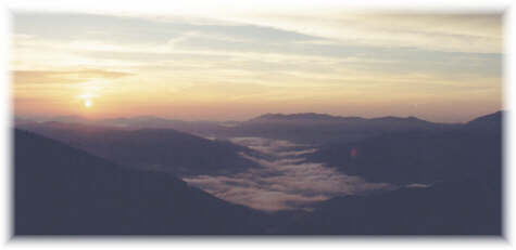 Die Wolken ziehen ab