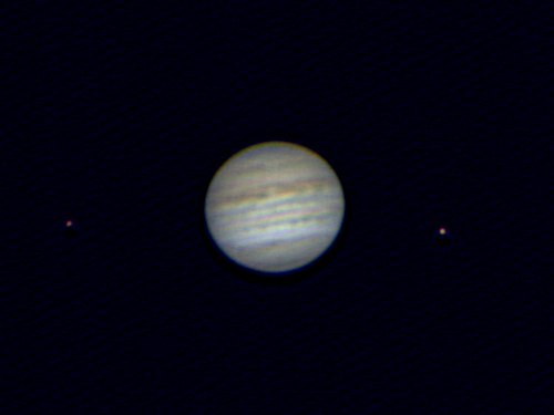 Jupiter am spten Abend des 19. Juni 2007, Wien