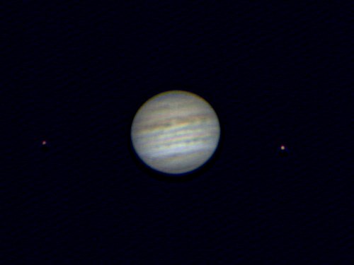 Jupiter am sp�ten Abend des 19. Juni 2007, Wien