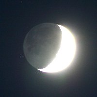 Bedeckung von nu Leonis am 19. 6. 2007, 22.10 Uhr MESZ, Wien