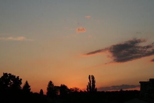 Abendd�mmerung �ber Wien 12